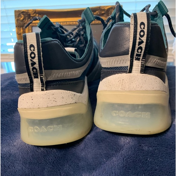 Men’s gently worn size 13 Designer Coach Sneakers. Like new, worn twice!Designer - Picture 3 of 5